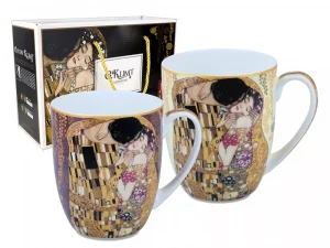 Kpl. 2 kubków - G. Klimt. Pocałunek Carmani